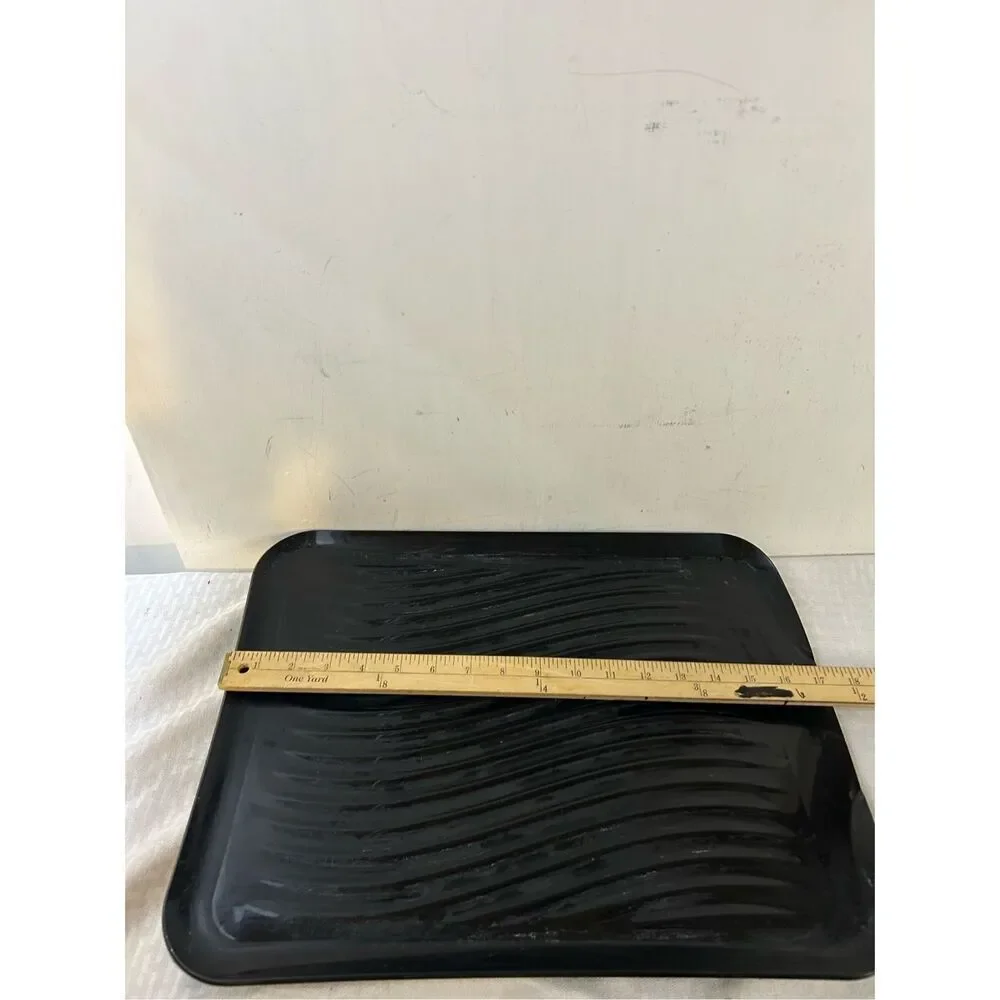Rubbermaid hard dish mat‎ black 17x13